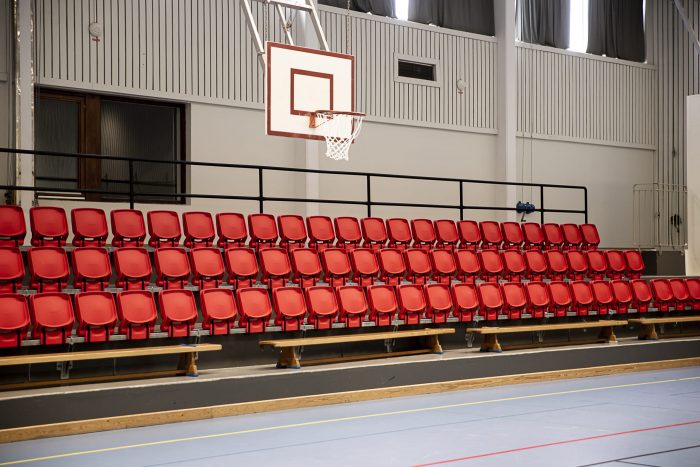 Idrottshallen Tyringe Läktare